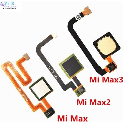 Fingerprint Scanner For xiaomi MAX 2 3 Touch Sensor ID Home Button Flex Cable For Mi Max Max2 Max3