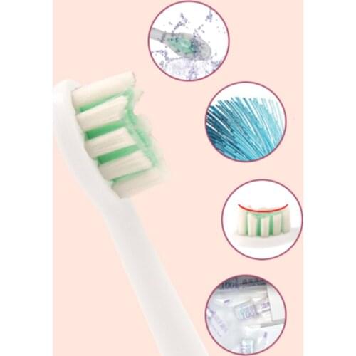 8× Replacement Brush Heads For Usmile Y1/U1 Electric Toothbrush fit Whitening High-Density Replacement Toothbrush Head Practical