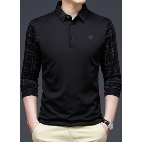 Мужские поло с длинным рукавом Tfetters China At AliExpress