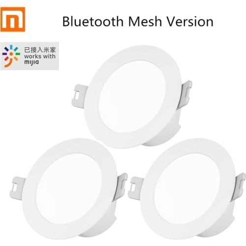 Xiaomi Mijia Smart Led Downlight Bluetooth Mesh Version Controlled By Voice Smart Remote Control Adjust Color Temperature Lamp