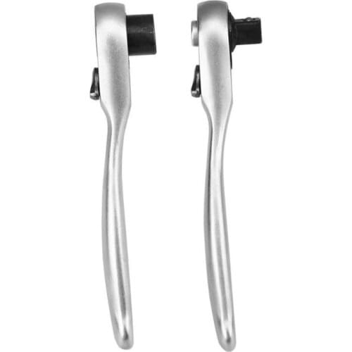 1/4 Inch Steel Hand Tool Allen Wrench 72 Teeth Square Driver Single Quick Release Socket Wrench Automatic Ratchet Adjustable