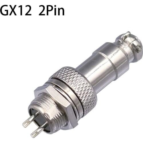 1pcs/lot L88 GX12 2 Pin Male & Female 12mm Wire Panel Connector Aviation Plug Circular Socket Plug Sell At A Loss Belarus USA