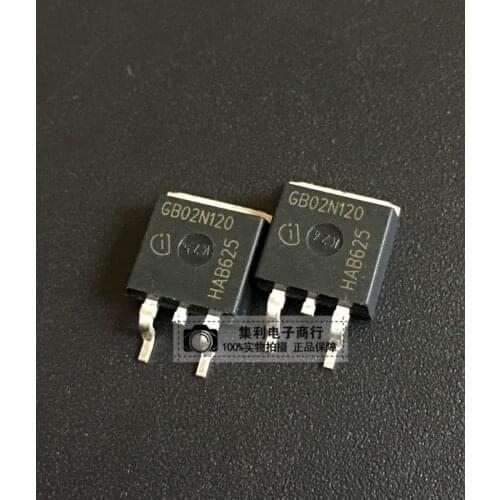 10pcs/lot SGB02N120 GB02N120 TO-263