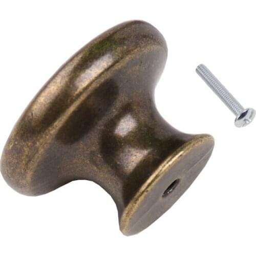 2 Pieces Retro Chic Clock Cabinet Drawer Closet Handle Pull Cupboard Knob