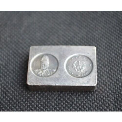 Antique silver coins Yuan Shikai ocean silver coins white copper sculpture collection