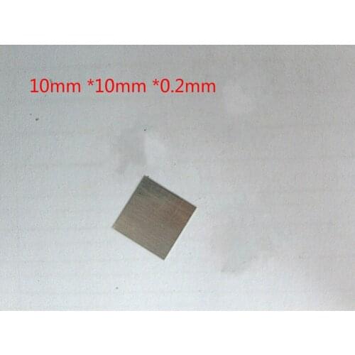 Pure platinum tablet, platinum plate electrode, purity: 99.99%, specification: 10*10*0.2mm