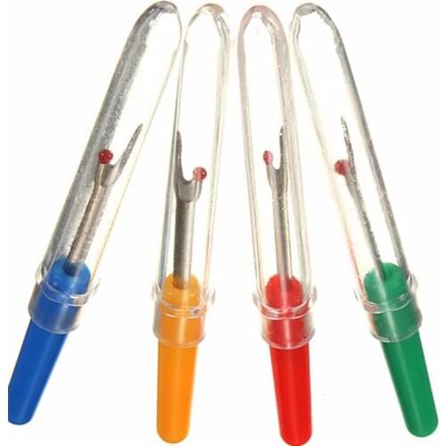 CIASSTHREE 4Pcs Plastic Handle Craft Thread Cutter Seam Ripper Stitch Unpicker Sewing Tool 4PCS 10PCS 109R Ripper