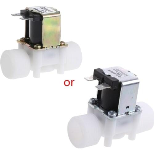 3/4" DC 24V PP N/C Electric Solenoid Valve Water Control Diverter Device