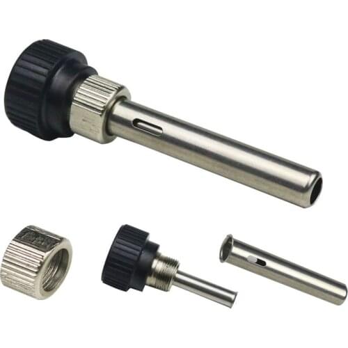 Socket+Nut+ Stainless Steel Tube Universal 936 Soldering Iron Station Handle Accessories Cover
