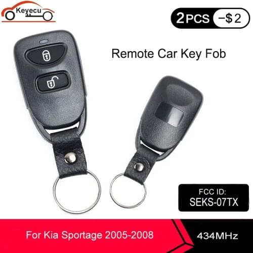 KEYECU for Kia Sportage 2005 2006 2007 2008 Remote Key Fob 95430-1F120 FCC ID: SEKS-07TX 434MHz