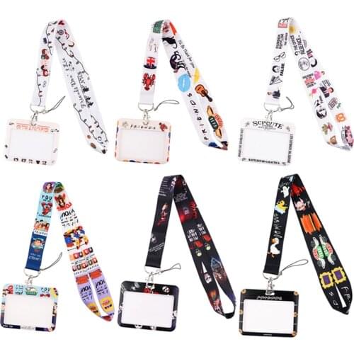 LX722 Movie Lanyard For Keys Mobile Phone Hang Rope Keycord USB ID Card Badge Holder Keychain DIY Lanyards