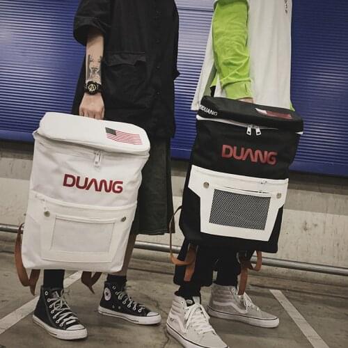 New Fashion Man Backpack Canvas Large Capacity Backpacks for School Teenagers Girls Functional Womens Backpack Travel Bag 2019