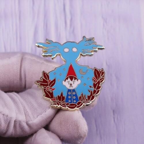 Over-the-Garden-Wall Wirt and The Beast Hard Enamel Pin Brooch Jewelry Fashion Badge
