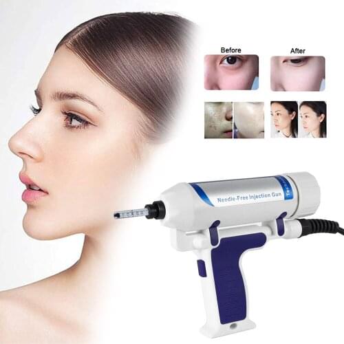 Noninvasive Nebulizer Hyaluronic Acid Syringe Needle Free Pen Hyaluronic Acid Micro Injector Skin Care Rejuvenation Whitening