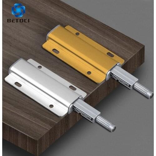 BETOCI Aluminum alloy push-open door opener,cabinet door magnetic touch switch rebounder,invisible cabinet pull cabinet hardware
