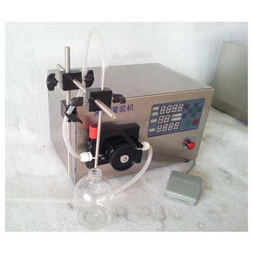 Single-nozzle peristaltic pump filling machine small doses Super high precision liquid filling machine stainless steel F180