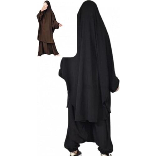 Unique Chic Side Split Midi Dress Wide Leg Pants Retro Dress Pant Suit Mid-Calf Ladies Clothing