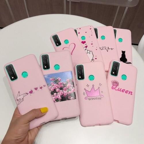 Shockproof Cover For Huawei P Smart 2020 Case Couples Lover Heart Cover Protector Bumper For Huawei P Smart 2019 Z PSmart Fundas