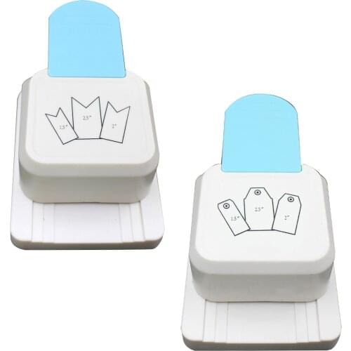 Manual 3-in-1 Tag Punch Corner Cutter Shaper DIY Paper Crafting Scrapbooking Cards Making Arts for Teacher