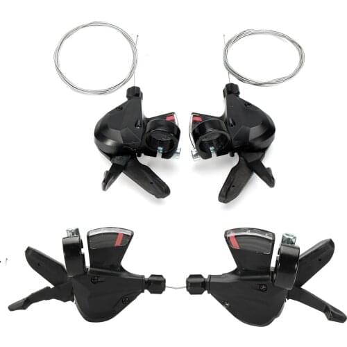3x8 Speed Shift Lever Shifter Bike Bicycle Parts for Acera SL-M310 pair