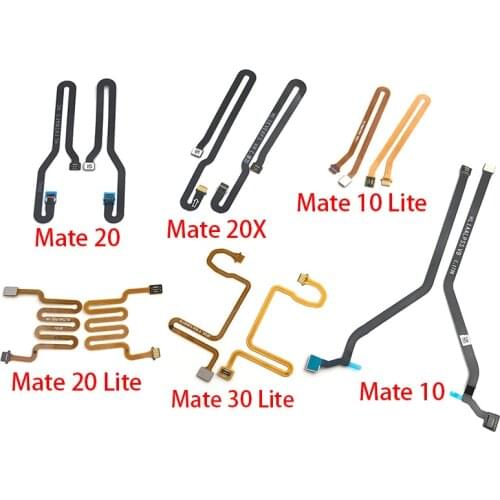 New For Huawei Mate 10 20 20X 30 Lite Fingerprint Sensor Scanner Touch ID Connect Motherboard home button Flex Cable
