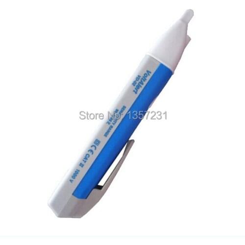 50pcs/lot Wholesale Freeshipping AC Voltage tester Electric Voltage Detector Tester Pen 90~1000V dropshipping