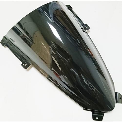 Motorcycle Wind Deflectors For Ducati Panigale V4/V4S V4R 2019-2020 Black Silver Motorbike Windshield WindScreen Double Bubble