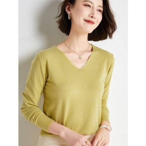 Winter clothes Knitted woman sweaters Pullovers spring Autumn Basic womens jumper Slim womens sweater cheap pull long sleeve