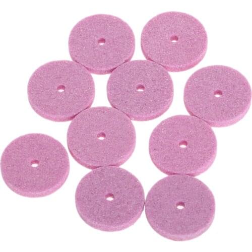 10pcs 20mm Polishing Pad Abrasive Disc Mini Drill Grinding Wheel/Buffing Wheel For Bench Grinder Rotary Tool Dremel Accessories
