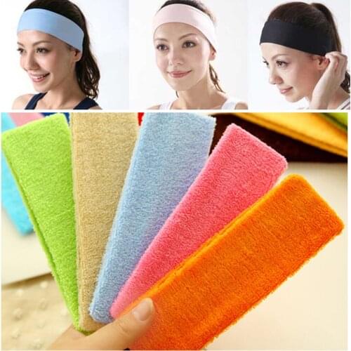 2Pcs Yoga Stretch Headband Women Hair Band Sweat Sweatband Men Head Band Gym Athletic Headband Turbante Pelo Mujer