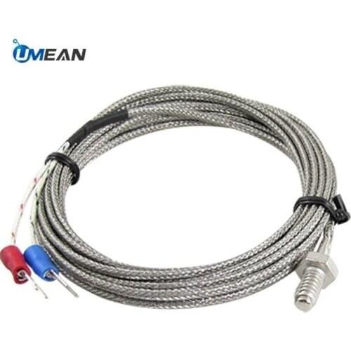 3 meter K Type Thread Thermocouple Probe Temperature Sensor Controller