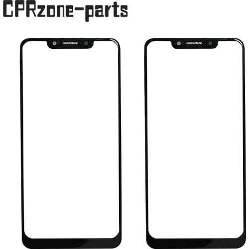 6.19" Black For China Mobile N5 M761 front outer touch glass lens panel by Free Shipping