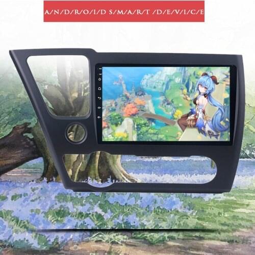 9" Android 10 6G 128G Car Gps DVD Video Player For Honda CIVIC 2014 2017 Auto Radio Multimedia Navigation Stereo Head Unit RDS