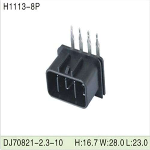 Free shipping 200pcs DJ70821-2.3-10 8Pin 2.3mm AMP Car Electrical Wire Connectors for VW,BMW,Audi,Toyota,NISSAN AND other