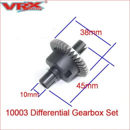 Toys for children rc car parts,10003 Differential Gearbox Set,fit VRX Racing 1/10 scale 4WD rc car,remote contol car accessories