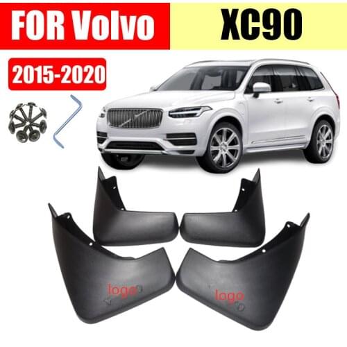 For Volvo XC90 2015-2020 Mud flaps Mudguard Fenders XC90 Mud flap splash Guard Fender car accessories Front Rear 4 pcs