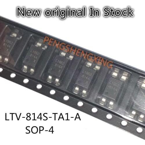 10PCS/LOT LTV-814S-TA1-A LTV814A SOP-4 Photoelectric coupling chip