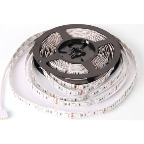 5M 7.5M 10M/Roll LED Strip Light RGB DC12V SMD5050 Flexible NO-Waterproof Tape Decoration Lamp String Decor