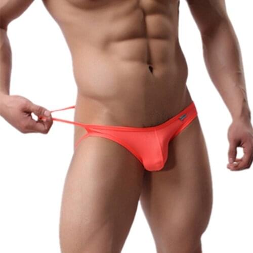 HOT gay man underwear men bikini gay thong sexy men jockstrap sous vetement homme mens Sexy double G strings
