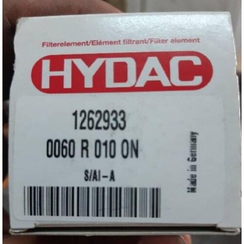 HYDAC 1262933 0060 R 010 ON 0060R010ON 0060R0100N 0060R010 oN