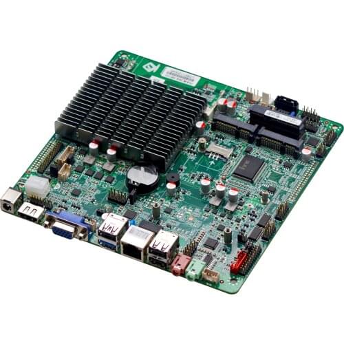 ITX-M56 Fanless AIO motherboard intel J1900 Bay Trail quad core Mini Itx Motherboard wifi /3g /2*RS232 1000M LAN