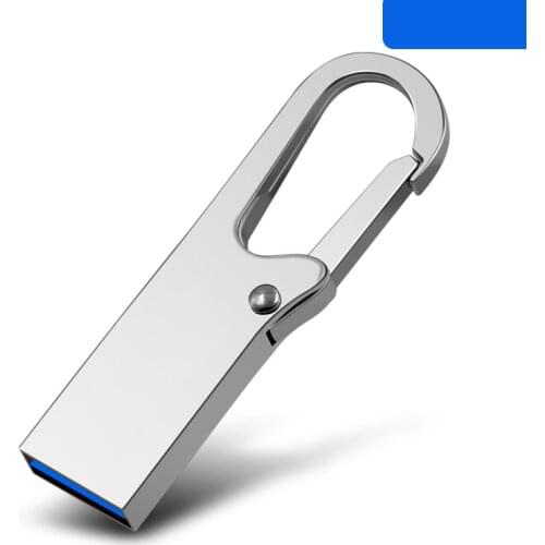 Hook Keychain U Disk big capacity storage video/image/file/game software simple and stylish metal u disk 32G 64G 128G 256G 512G