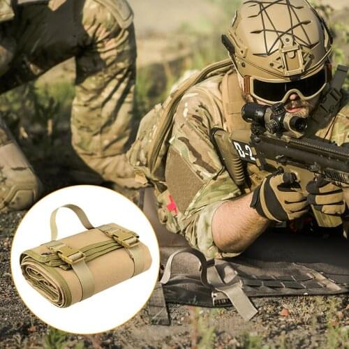 Outdoor Camping Picnic Blanket Carpet Hunting Accessories Survival Rescue Waterproof Nylon Non-Slip Tactical Shooting Mat