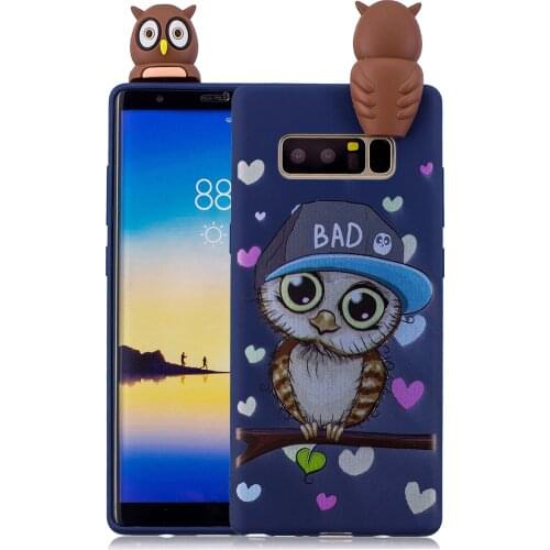 Lovely Cartoon Squishy Phone Cases for samsung galaxy note 8 Case Cute Smiling Cloud Soft Silicone stress relief cover