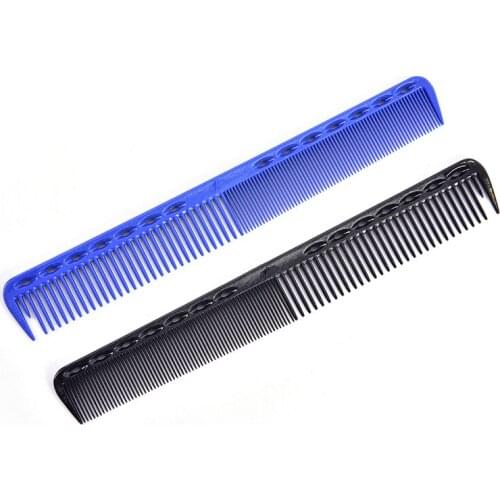 1PC Professional Salon Flattop Cutting Comb Carbon Anti-static Hairdressing Brush Women Hair Styling Tools New