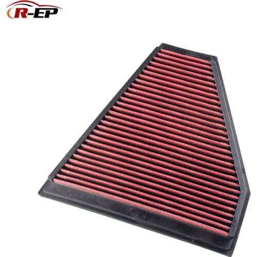 R-EP Replacement Panel Air Filter for BMW E81 130 E90 E91 E92 E93 325 330 OEM 13717542294 Washable Reusable for High Power