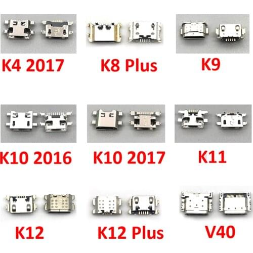5PCS For LG K9 K11 K10 K4 2017 K10 2016 Micro USB Charge Charging Connector Plug Dock Socket Port