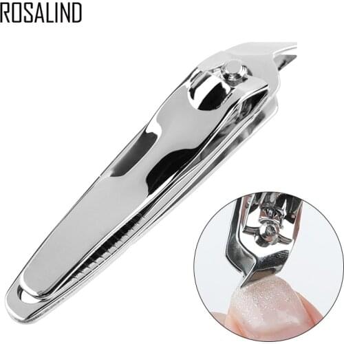 ROSALIND 1PCS Nail Clippers Manicure Callus Shavers Nail Cutter Manicure Tools Cut clipper Trimmers Nail Tools