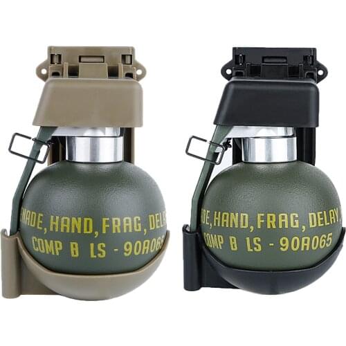 Tactical Paintball Airsoft M67 Dummy Model Waist Clip Plastic Molle System M-67 movie props