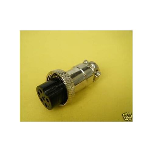 6 Pin Radio Power Vintage Microphone Connector 2